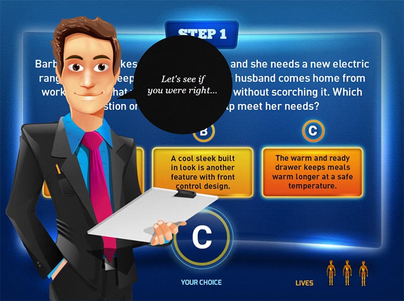 Pruebas gamificadas: 5 Steps