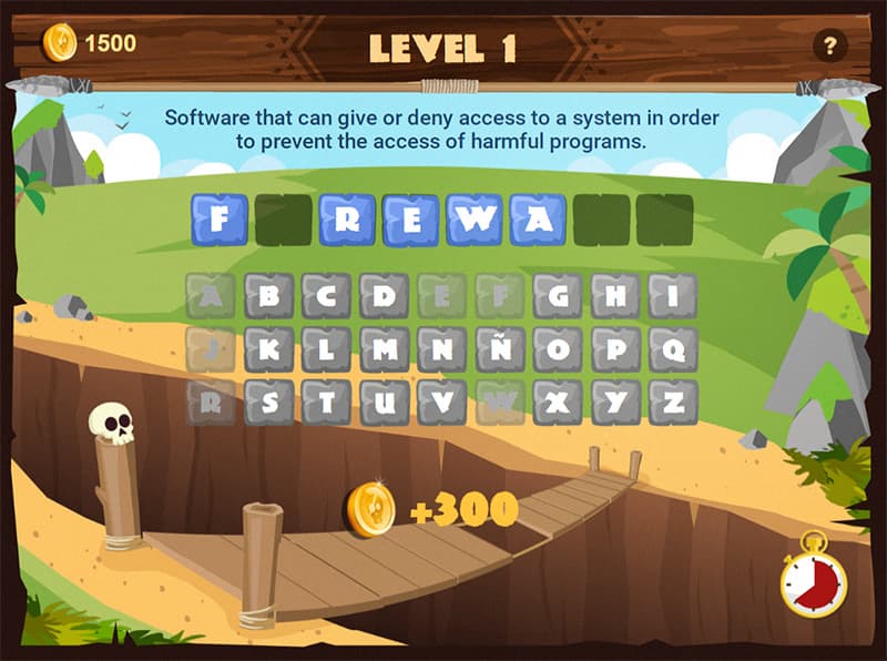 Pruebas gamificadas: Treasure Islands